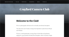 Desktop Screenshot of crayfordcameraclub.co.uk